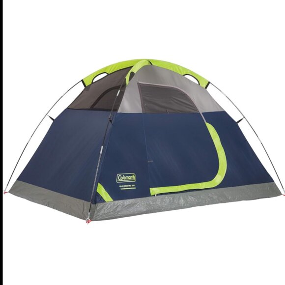Coleman Sundome Camping Tent, 2/4 Person Dome Tent with Snag-Free Poles - Picture 2 of 6